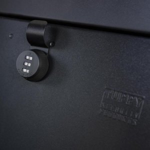 Toyota Tacoma Cubby Cover - Rear - Tuffy Products - Behind Seat Cubby Cover W/ Combo Lock - Black - `05-`22